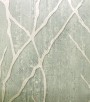 PÁG. 39/40 - Papel de Parede Vinílico Flow 2 (Italiano) - Desenho Rasgo - Fundo Efeito Pátina (Verde Azulado/Pérola/Detalhes Perolados)