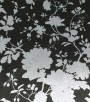 PÁG. 42 - Papel de Parede Vinílico Bright Wall (Americano) - Silhueta Floral (Prata/ Preto)