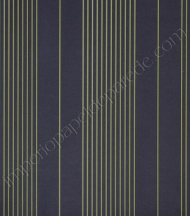 PÁG. 42 - Papel de Parede Vinílico Classic Stripes (Americano) - Listras Finas (Azul Escuro/ Verde)