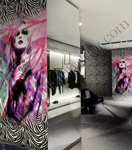 PÁG. 43 - Painel de Parede Vinílico Roberto Cavalli Home (Italiano) - Fashion (Donna)