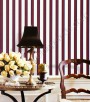 PÁG. 43 - Papel de Parede Vinílico Classic Stripes (Americano) - Listras (Azul Escuro/ Vermelho/ Branco)