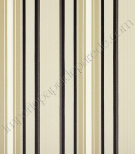 PÁG. 48 - Papel de Parede Vinílico Classic Stripes (Americano) - Listras (Tons de Bege/ Preto/ Cinza Escuro)