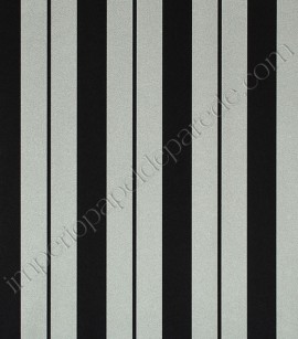 PÁG. 49 - Papel de Parede Vinílico Classic Stripes (Americano) - Listras (Preto/ Prata)