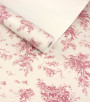PÁG. 52 - Papel de Parede Vinílico Fragrant Roses (Chinês) - Desenho Colonial (Bordô/ Bege)