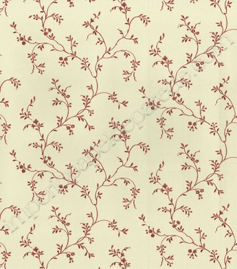 PÁG. 53 - Papel de Parede Vinílico Fragrant Roses (Chinês) - Arabesco (Bordô/ Bege)