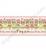 PÁG. 54 - Faixa Vinílica Decorativa Kawayi (Chinês) - Boneca de Pano (Rosa/Colorido)