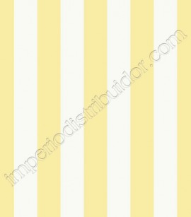 PÁG. 57 - Papel de Parede Vinílico Ashford Stripes (Americano) - Listras (Branco/ Amarelo)