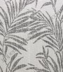 PÁG. 57 - Papel de Parede Vinílico Flow 2 (Italiano) - Ramos e Folhas com Textura (Cinza/Preto/Detalhes Metálicos)