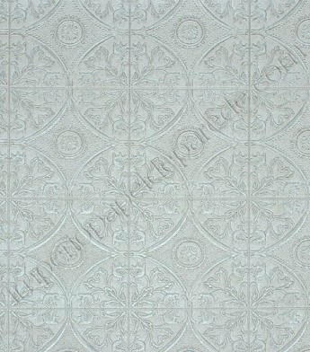 PÁG. 57 - Papel de Parede Vinílico Rustic Country (Americano) - Imitação Azulejo (Cinza/ Detalhes com Relevo)
