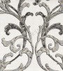 PÁG. 58 - Papel de Parede Vinílico Vinci (Italiano) - Arabescos (Pérola/ Prata/ Dourado/ Brilho Metálico)