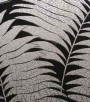 PÁG. 61 - Papel de Parede Vinílico Bling (Americano) - Folhagem (Preto/ Prata)