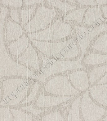 PÁG. 62/63 - Papel de Parede Vinílico Fili Dóro (Italiano) - Folhas (Tons de Bege)