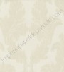 PÁG. 62 - Papel de Parede Vinílico Rustic Country (Americano) - Folhagem (Tons de Bege Claro/ Detalhes com Brilho)