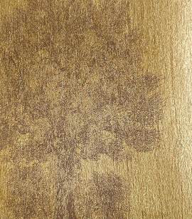 PÁG. 65 - Papel de Parede Vinílico Enchantment (Americano) - Árvore (Dourado/ Marrom/ Detalhes Metálicos)