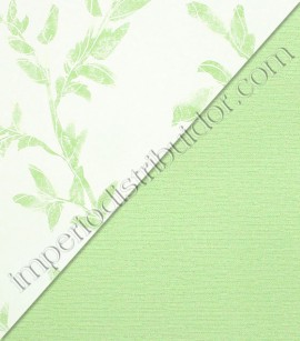 PÁG. 65 - Papel de Parede Vinílico English Florals (Inglês) - Liso (Verde)