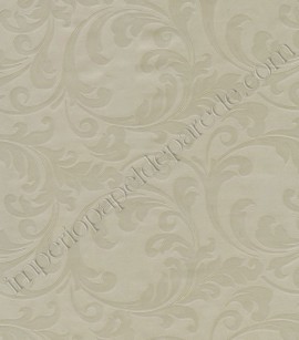 PÁG. 66 - Papel de Parede Vinílico Roberto Cavalli (Italiano) - Arabesco (Camurça/ Detalhe com Efeito Cintilante)