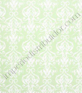 PÁG. 67 -  Papel de Parede Vinílico English Florals (Inglês) - Colonial (Verde Claro)