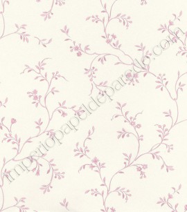 PÁG. 71 - Papel de Parede Vinílico Fragrant Roses (Chinês) - Arabesco (Rosa/ Bege)
