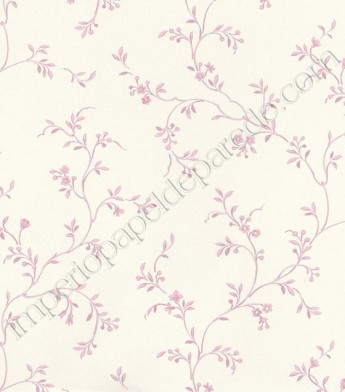 PÁG. 71 - Papel de Parede Vinílico Fragrant Roses (Chinês) - Arabesco (Rosa/ Bege)