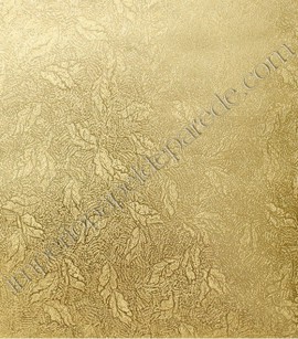 PÁG. 73 - Papel de Parede Vinílico Bright Wall (Americano) - Folhagem Estilizada (Dourado)