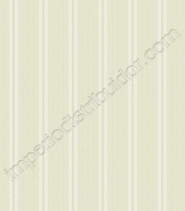 PÁG. 78 - Papel de Parede Vinílico Ashford Stripes (Amerincano) - Listras (Laranja/ Branco/ Tons de Bege)