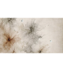 PÁG. 92 - Painel de Parede Abstrato Bege e Cinza - Coleção Assinaturas - Tamanho Personalizado - Base Lisa