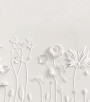 PÁG. 83 - Painel de Parede Flores, Folhas e Borboletas - Coleção Assinaturas - Tamanho Personalizado - Base Lisa
