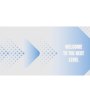 PÁG. 69 - Painel de Parede Frase Motivacional Azul - Coleção Assinaturas - Tamanho Personalizado - Base Lisa