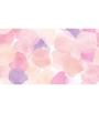 PÁG. 27 - Painel de Parede Manchas Aquarela Tons de Rosa - Tamanho Personalizado - Base Linho ou Palha