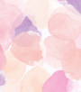PÁG. 27 - Painel de Parede Manchas Aquarela Tons de Rosa - Tamanho Personalizado - Base Linho ou Palha