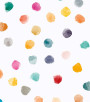 PÁG. 36 - Painel de Parede Poá Aquarela Colorido - Tamanho Personalizado - Base Lisa