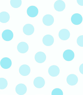 PÁG. 89 - Painel de Parede Poá Azul - Coleção Assinaturas - Tamanho Personalizado - Base Lisa