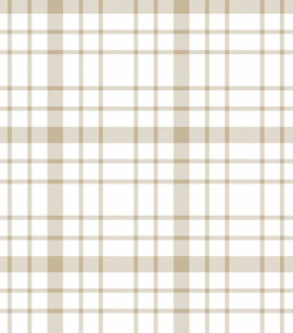 PÁG. - Painel de Parede Xadrez Bege - Tamanho Personalizado - Base Linho ou Palha