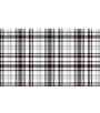 PÁG. 38 - Painel de Parede Xadrez Tartan Preto - Tamanho Personalizado - Base Linho ou Palha