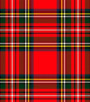 PÁG. 39 - Painel de Parede Xadrez Tartan Vermelho - Tamanho Personalizado - Base Linho ou Palha