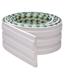 Painel Ripado Curvo 10 CM X 1 CM - Rolo com 10M - Coleção Meu Rodapé