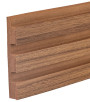 Painel Ripado Madeto Nogueira Natural 10 CM X 1 CM - Rolo com 2,5M - Coleção Meu Rodapé