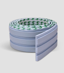 Painel Ripado Play Azul 10 CM X 1 CM - Rolo com 10M - Coleção Meu Rodapé