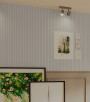 Painel Ripado Play Cinza 10 CM X 1 CM - Rolo com 10M - Coleção Meu Rodapé