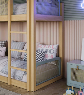 Painel Ripado Play Rosa 10 CM X 1 CM - Rolo com 10M - Coleção Meu Rodapé