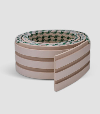 Painel Ripado Play Rosa 10 CM X 1 CM - Rolo com 10M - Coleção Meu Rodapé