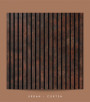 Painel Ripado Urban Corten 10 CM X 1 CM - Rolo com 2,5M - Coleção Meu Rodapé