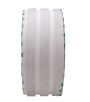 Painel Ripado Urban White 10 CM X 1 CM - Rolo com 10M - Coleção Meu Rodapé