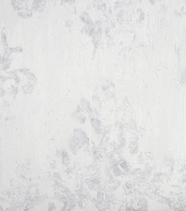 PÁG. 03 - Papel de Parede Adamascado Cinza e Off-White com Brilho - Coleção Valence - Vinilico Importado