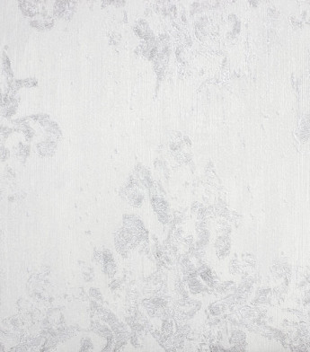 PÁG. 03 - Papel de Parede Adamascado Cinza e Off-White com Brilho - Coleção Valence - Vinilico Importado