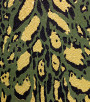 PÁG. 01 - Papel de Parede Animal Print Verde e Dourado com Brilho - Coleção Cores e Cenários - Vinílico Importado