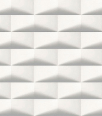 Papel de Parede Azulejo de Metrô Cinza Claro - Coleção Stone Age - Vinílico Importado