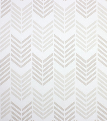 PÁG. 37 - Papel de Parede Chevron Greige - Coleção Bambine - Vinílico Importado