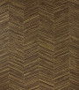 PÁG. 14 - Papel de Parede Chevron Marrom e Dourado com Brilho - Coleção Seven - Vinílico Importado
