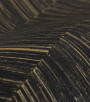 PÁG. 15 - Papel de Parede Chevron Preto e Dourado com Brilho - Coleção Seven - Vinílico Importado